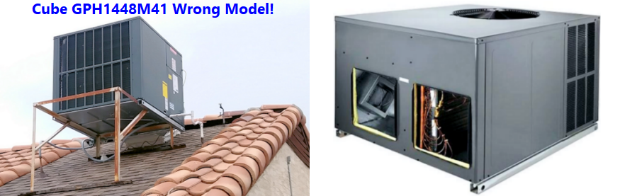 Cube GPH1448M41 Wrong Model