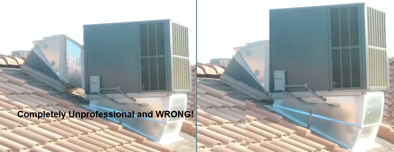 Improper and Proper Banner